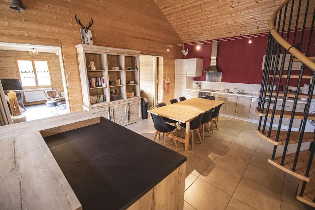 NeyGite Jura Mina Chalet Au Milieu De La Nature别墅 外观 照片