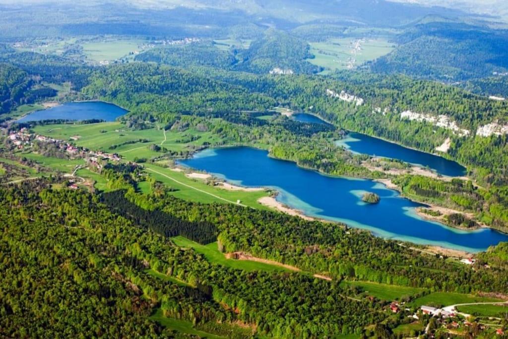 NeyGite Jura Mina Chalet Au Milieu De La Nature别墅 外观 照片